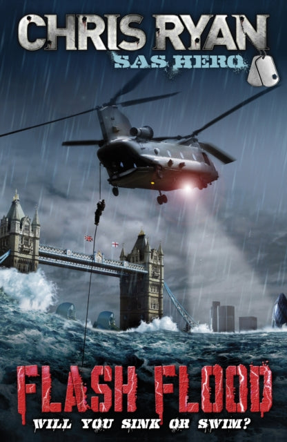 Book cover of: Flash Flood. By: Chris Ryan