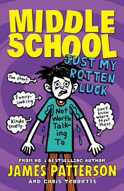 Book cover of: Middle School: Just My Rotten Luck. By: Howard Hughes