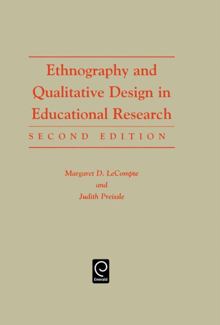 Book cover of: Ethnography and Qualitative Design in Educational Research