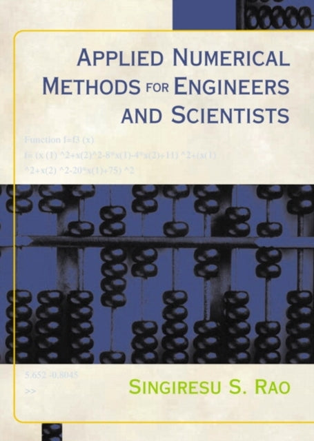 Book cover of: Applied Numerical Methods for Engineers and Scientists