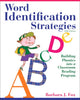 Book cover of: Word Identification Strategies. By: Barbara J. Fox