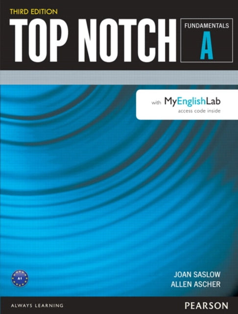 Book cover of: Top Notch Fundamentals Split A w/MyLab English. By: Joan Saslow