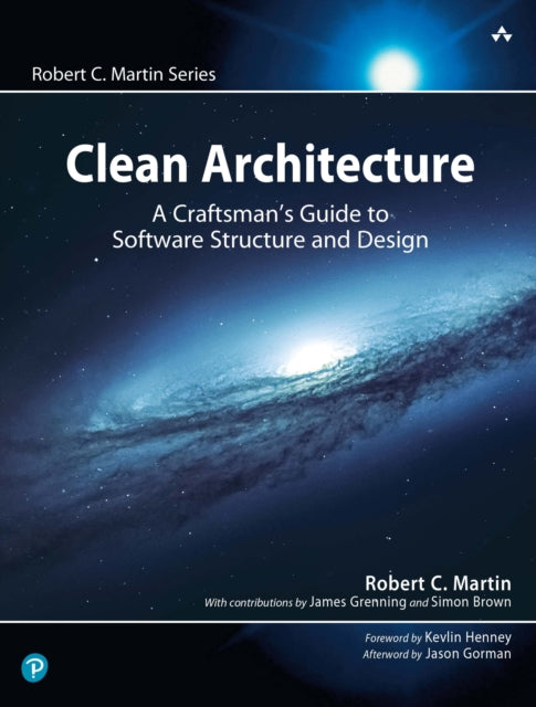 Clean Architecture, A Craftsman's Guide to Software Structure and Design 9780134494166 Robert C. Martin