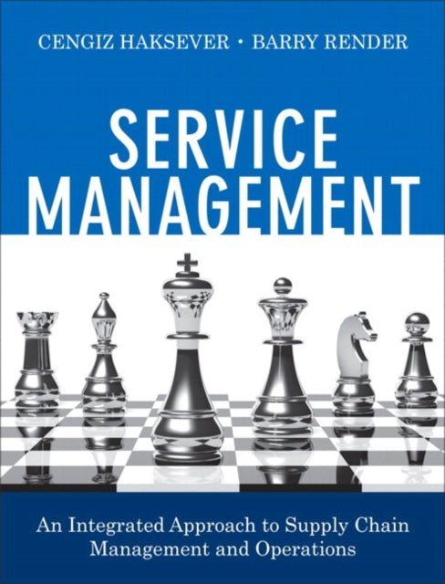 Book cover of: Service Management. By: HAKSEVER  CENGIZ