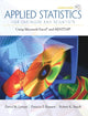 Book cover of: Applied Statistics for Engineers and Scientists. By: David M. Levine