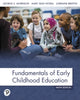 Book cover of: Fundamentals of Early Childhood Education. By: George S. Morrison