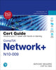 Book cover of: CompTIA Network+ N10-009 Cert Guide. By: Anthony Sequeira