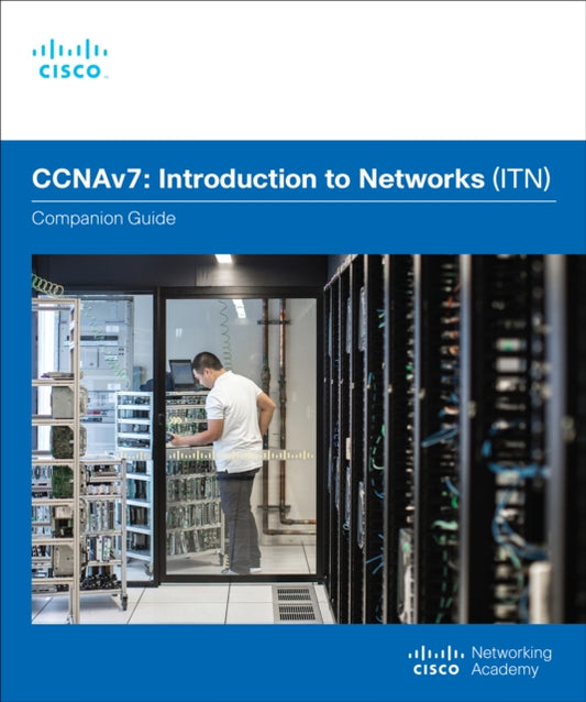 Book cover of: Introduction to Networks Course Booklet (CCNAv7). By: Cisco Networking Cisco Networking Academy