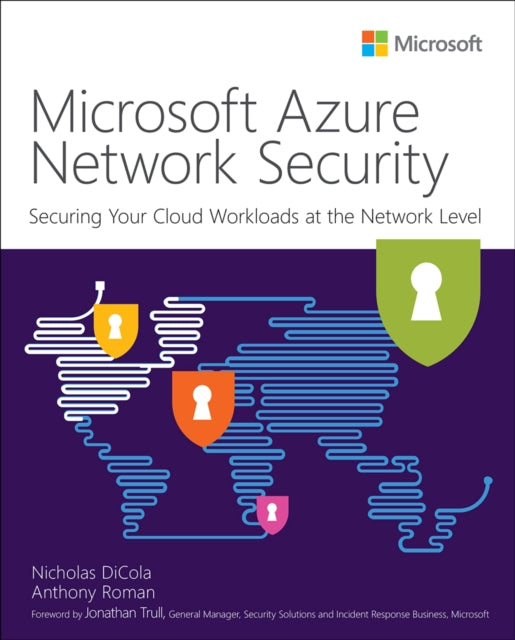 Book cover of: Microsoft Azure Network Security. By: Nicholas DiCola
