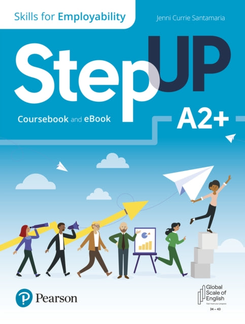 Book cover of: Step Up, Print and ebook and Self-Study A2+. By: Pearson Pearson Education