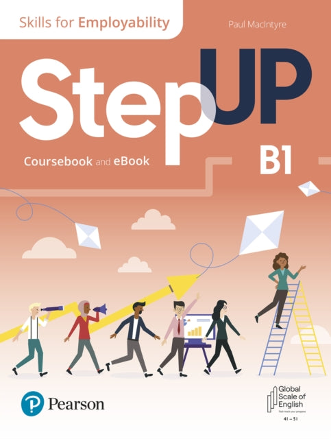 Book cover of: Step Up, Print and ebook and Self-Study B1. By: Pearson Pearson Education