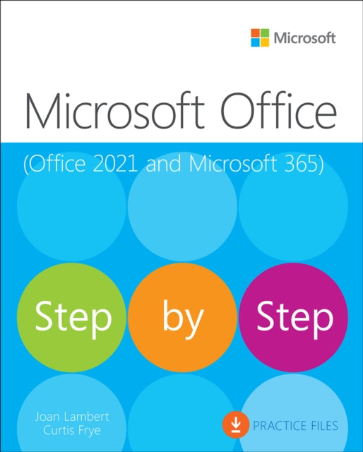 Book cover of: Microsoft Office Step by Step (Office 2021 and Microsoft 365). By: Joan Lambert