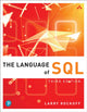 Book cover of: Language of SQL, The. By: ROCKOFF, LARRY