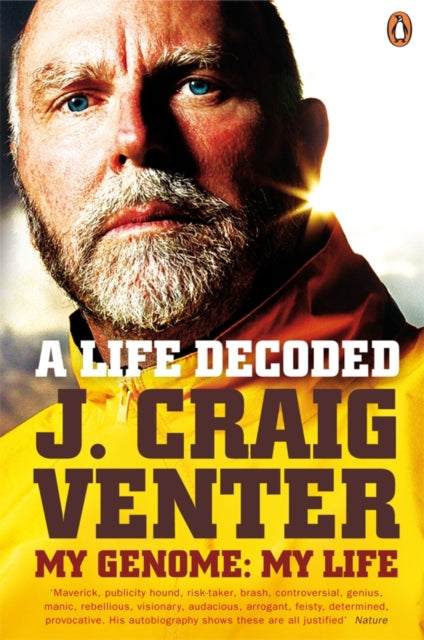 Book cover of: Life Decoded. By: J. Craig Venter