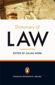 Book cover of: Penguin Dictionary of Law. By: Julian Webb