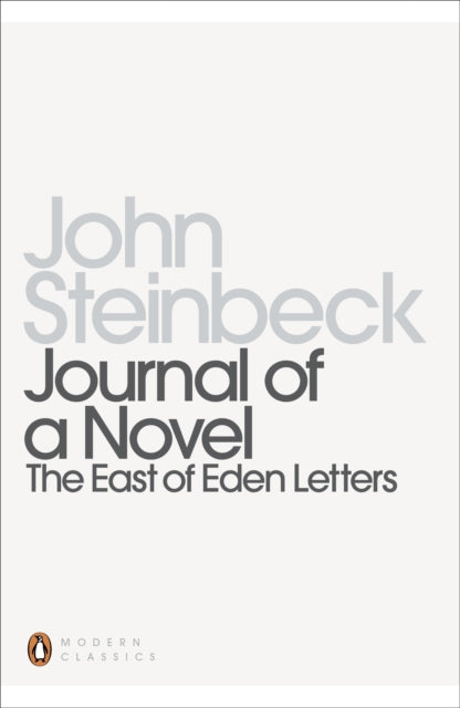 Book cover of: Journal of a Novel. By: John Steinbeck