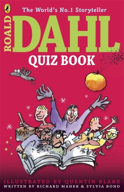 Book cover of: Roald Dahl Quiz Book. By: Richard Maher