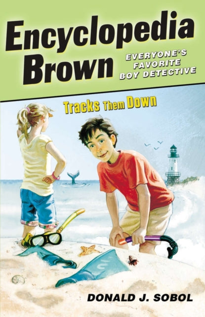 Book cover of: Encyclopedia Brown Tracks Them Down. By: Donald J. Sobol