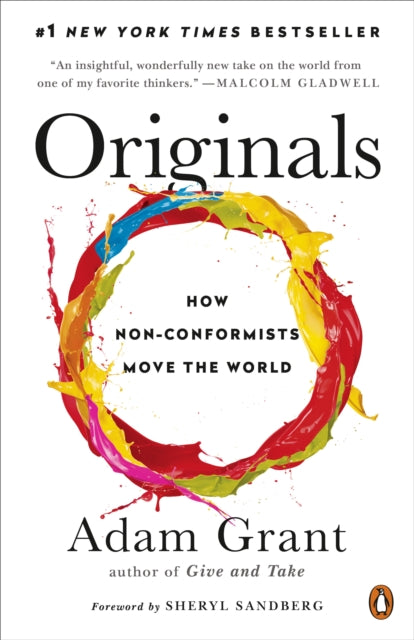 Book cover of: Originals. By: Adam Grant