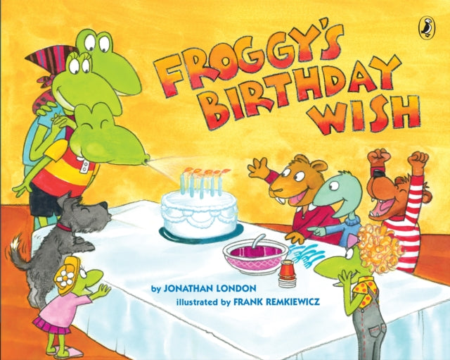 Book cover of: Froggy's Birthday Wish. By: Jonathan London