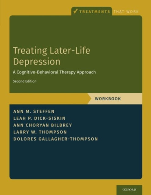 Book cover of: Treating Later-Life Depression. By: Ann M. Steffen