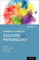 Book cover of: Handbook of Advances in Culture and Psychology, Volume 8. By: Michele J. Gelfand