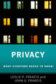Book cover of: Privacy. By: Leslie Francis