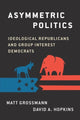 Book cover of: Asymmetric Politics. By: Matthew Grossmann
