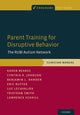 Book cover of: Parent Training for Disruptive Behavior. By: Karen Bearss