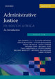 Book cover of: Administrative Justice in South Africa. By: G. Quinot