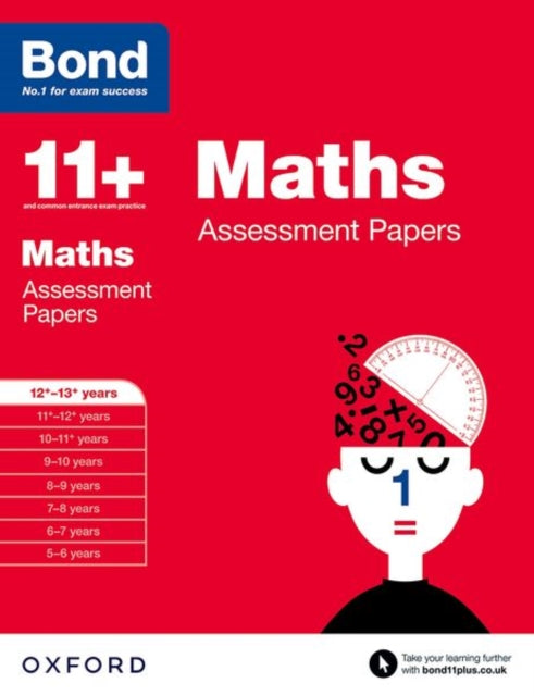 Book cover of: Bond 11+: Maths: Assessment Papers. By: David Clemson
