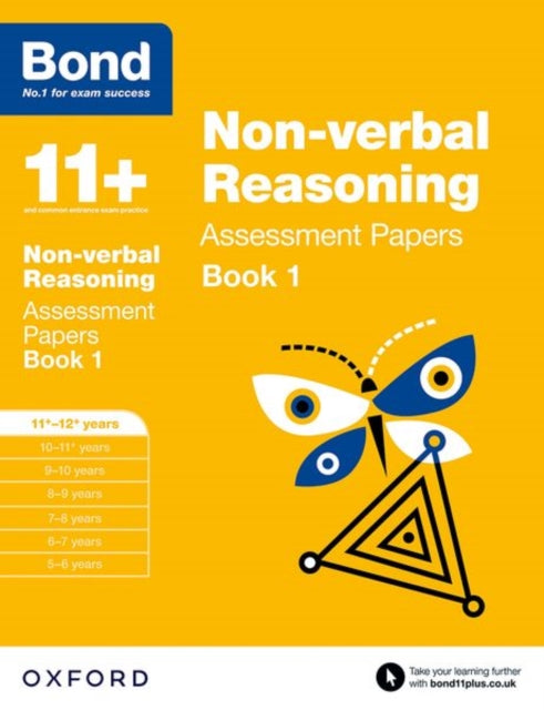 Book cover of: Bond 11+: Non-verbal Reasoning: Assessment Papers. By: Alison Primrose