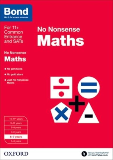 Book cover of: Bond: Maths: No Nonsense. By: Sarah Lindsay