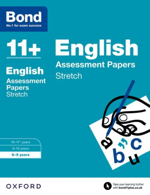 Book cover of: Bond 11+: English: Stretch Papers. By: Sarah Lindsay