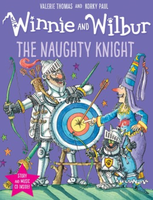 Book cover of: Winnie and Wilbur: The Naughty Knight. By: Valerie Thomas