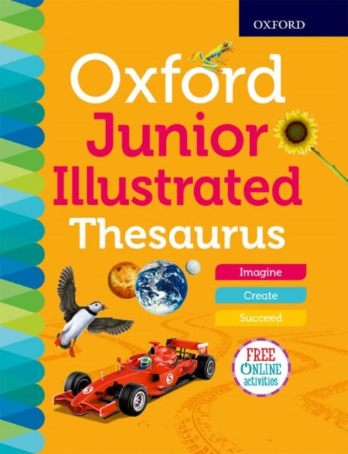 Book cover of: Oxford Junior Illustrated Thesaurus. By: Oxford Dictionaries Staff