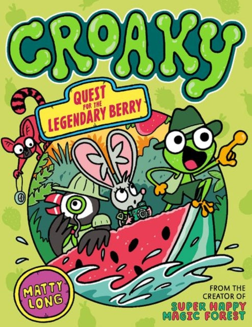 Book cover of: Croaky: Quest for the Legendary Berry