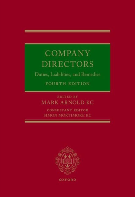 Book cover of: Company Directors. By: Mark Arnold KC