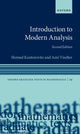 Book cover of: Introduction to Modern Analysis. By: Shmuel Kantorovitz