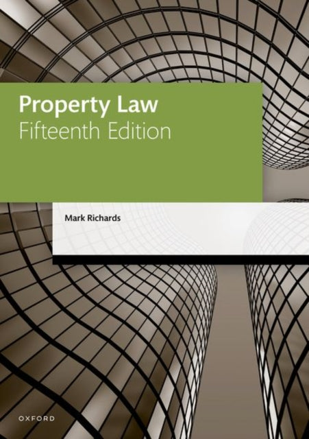 Book cover of: Property Law. By: Mark Richards