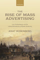 Book cover of: Rise of Mass Advertising. By: Anat Rosenberg