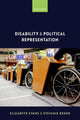 Book cover of: Disability and Political Representation. By: Elizabeth Evans