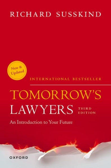 Book cover of: Tomorrow's Lawyers. By: Richard Susskind