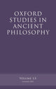 Book cover of: Oxford Studies in Ancient Philosophy, Volume 60. By: Victor Caston