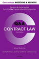 Book cover of: Concentrate Questions and Answers Contract Law. By: James Devenney