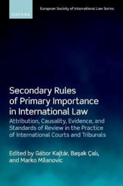 Book cover of: Secondary Rules of Primary Importance in International Law. By: Gábor Kajtár