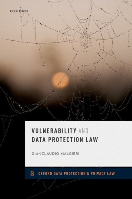 Book cover of: Vulnerability and Data Protection Law. By: Gianclaudio Malgieri
