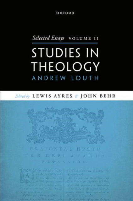 Book cover of: Selected Essays, Volume II. By: Andrew Louth