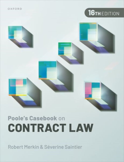 Book cover of: Poole's Casebook on Contract Law. By: Robert Merkin KC