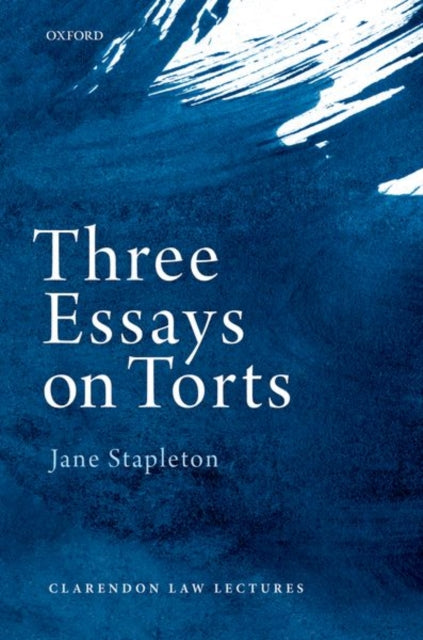 Book cover of: Three Essays on Torts. By: Jane Stapleton